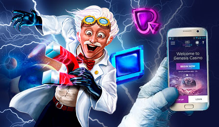 Genesis Casino Mobile - Spiele und Boni auf der neuen Genesis Casino Mobile App